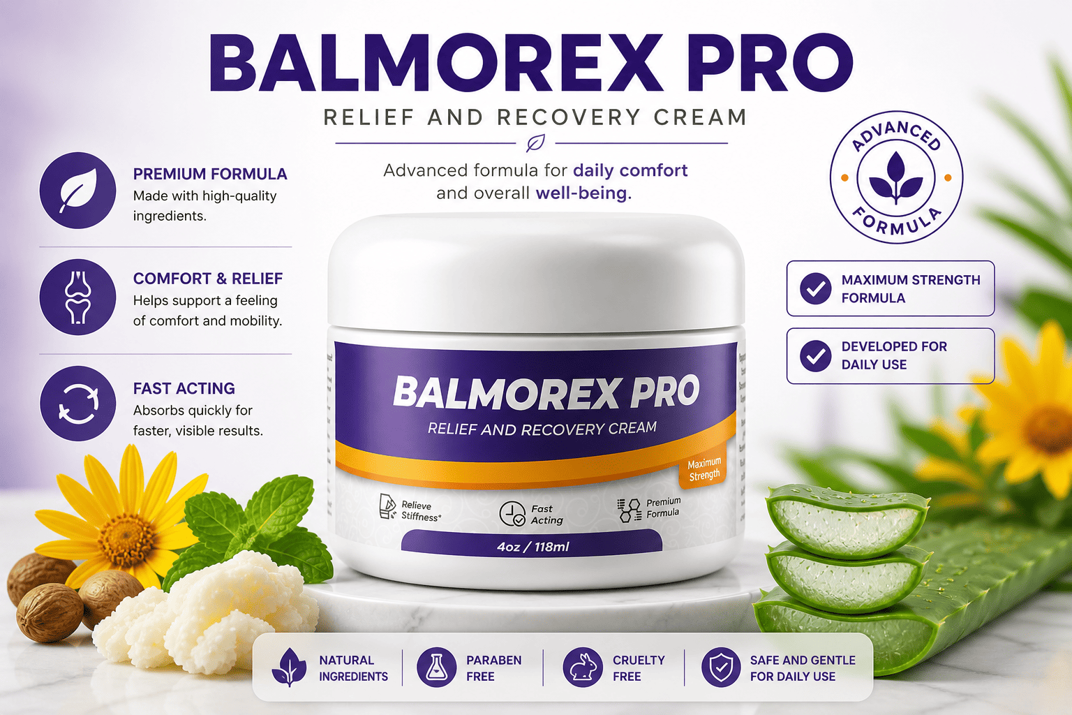 Natural joint and muscle pain relief